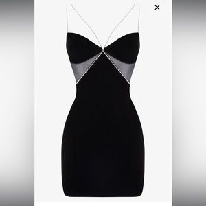 Never worn heiress Beverly Hills diamanté mini dress.